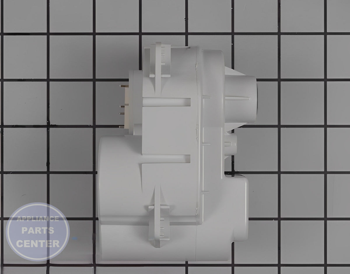 WHIRLPOOL AUGER MOTOR W11202789 - Installation in WPL Refrigerator showing key mounting points