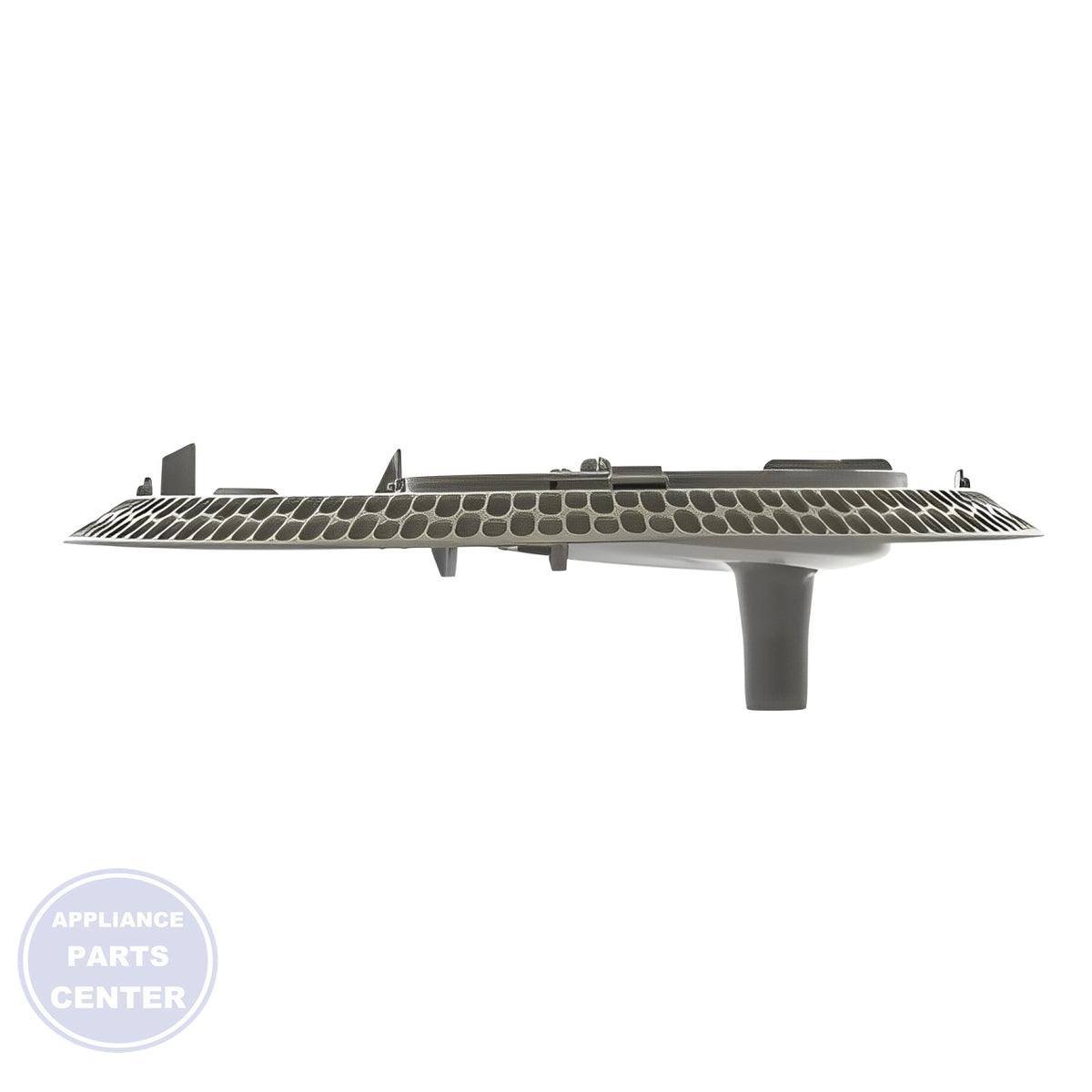 Dishwasher Accumulator W11205078 - Side view with precise measurements