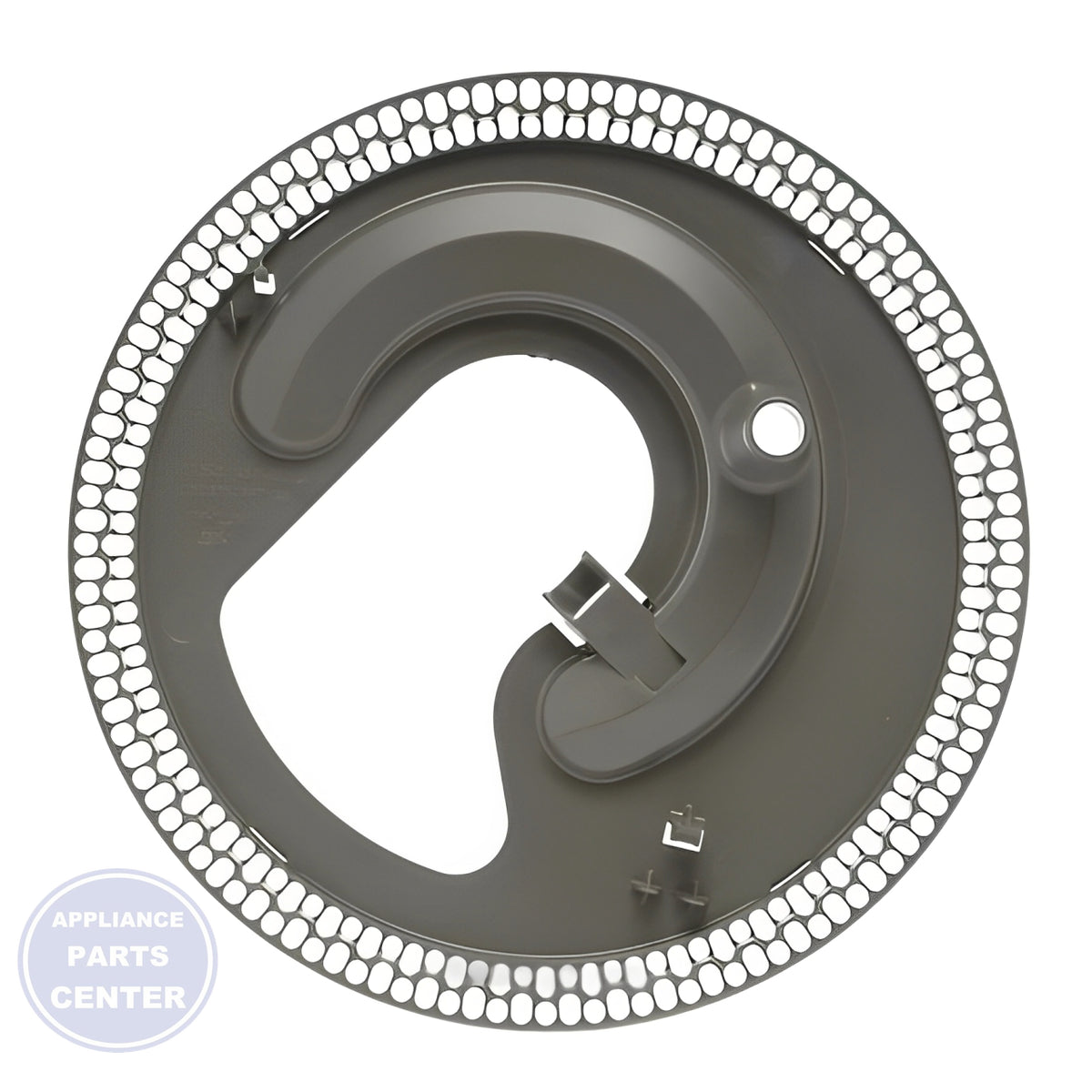 WHIRLPOOL Dishwasher Accumulator W11205078 - Installation in specific model showing mounting points