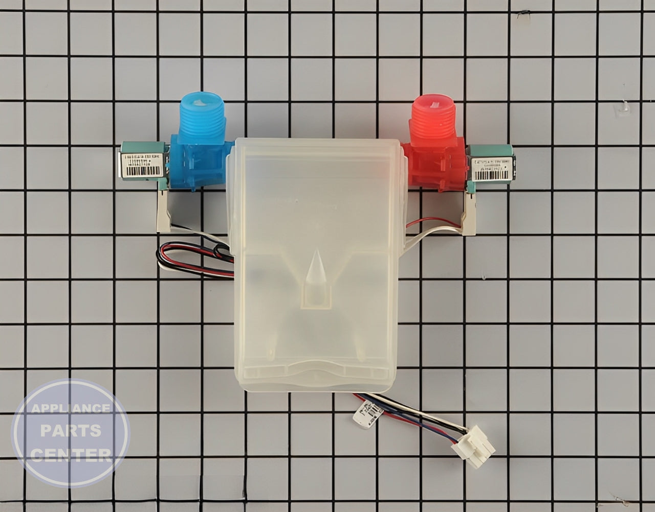 WHIRLPOOL WASHER WATER INLET VALVE W11210459 - Main view showing water control for compatible WPL models