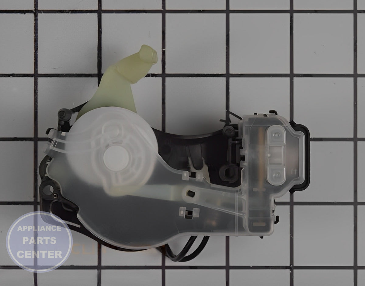 WHIRLPOOL WASHER SHIFT ACTUATOR W11212745 - Installation in WPL model showing key mounting points