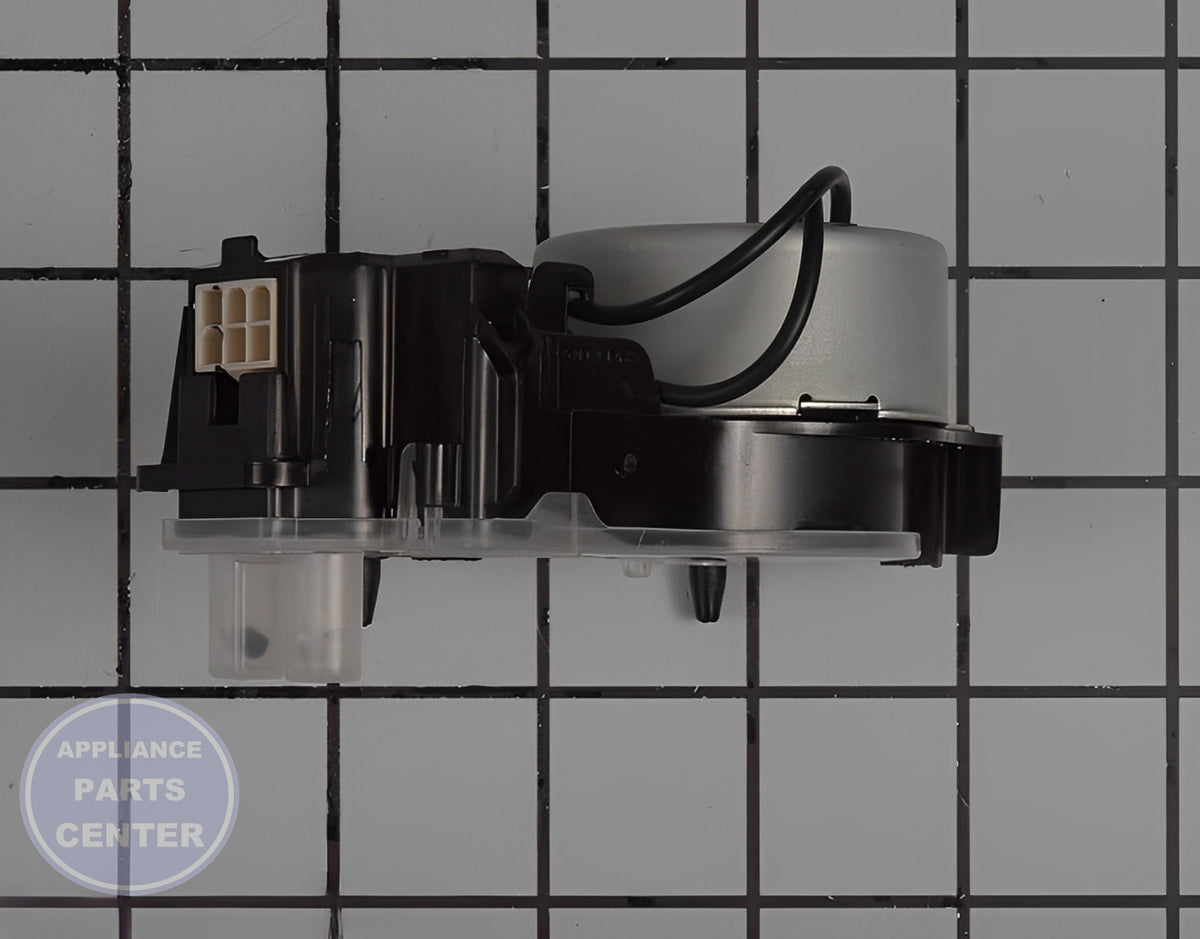 WHIRLPOOL WASHER SHIFT ACTUATOR W11212745 - Installation in WPL model showing key mounting points