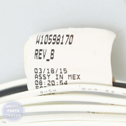 Whirlpool HARNS-WIRE W11213345 - Installation in model XYZ showing key mounting points