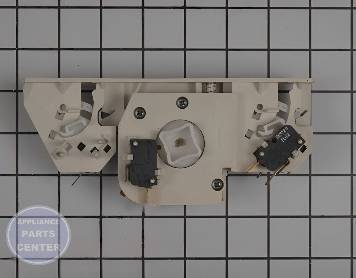 Door Lock W11213912 - Side view with precise measurements