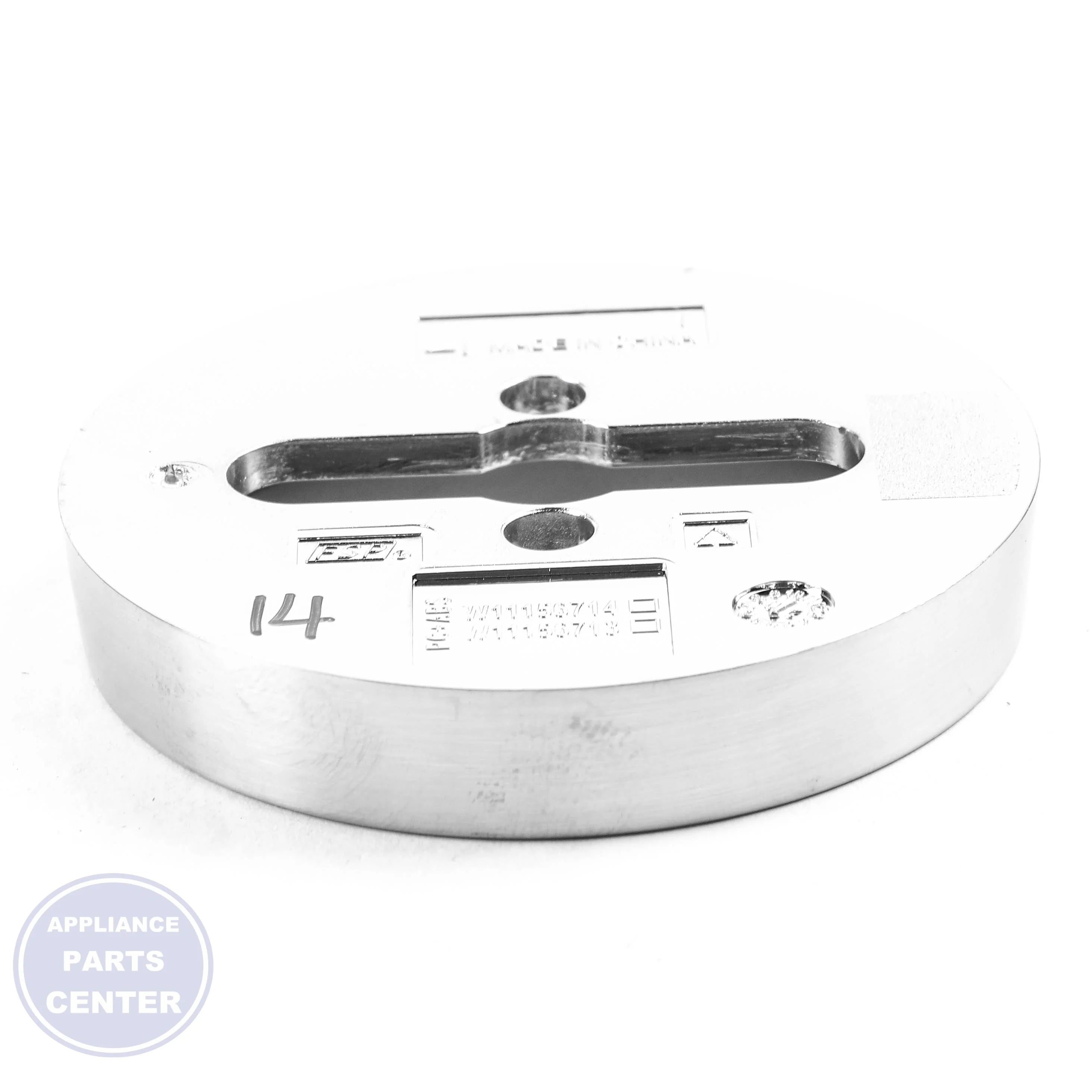 Whirlpool BEZEL-SWTH W11217547 - Installation in W11156714 model showing key mounting points