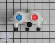 WHIRLPOOL WASHER WATER INLET VALVE W11220230 - Main view showing valve & float for WPL Dryer and Washing Machine models