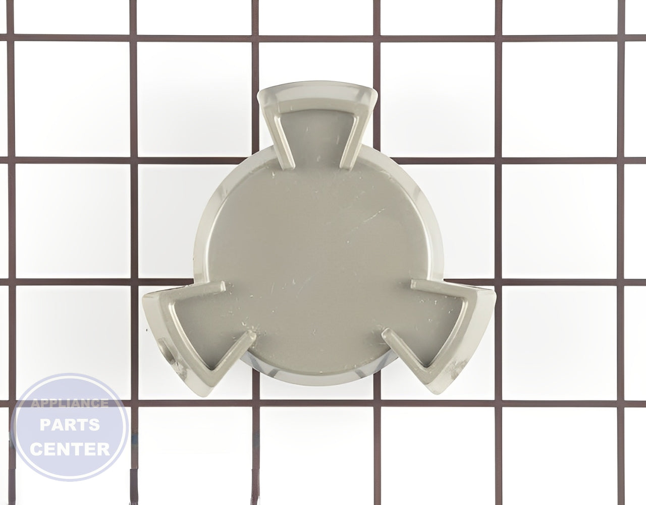 KitchenAid Glass Tray Drive Coupling W11223840 - Main view showing smooth rotation for KitchenAid and Ikea microwaves