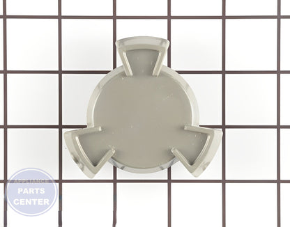KitchenAid Glass Tray Drive Coupling W11223840 - Main view showing smooth rotation for KitchenAid and Ikea microwaves