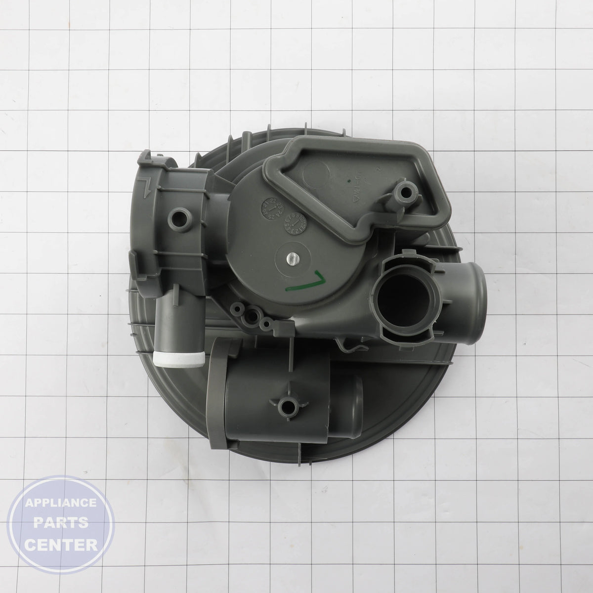 WPL SUMP W11226878 - Installation in WDTA50SAHZ showing key mounting points