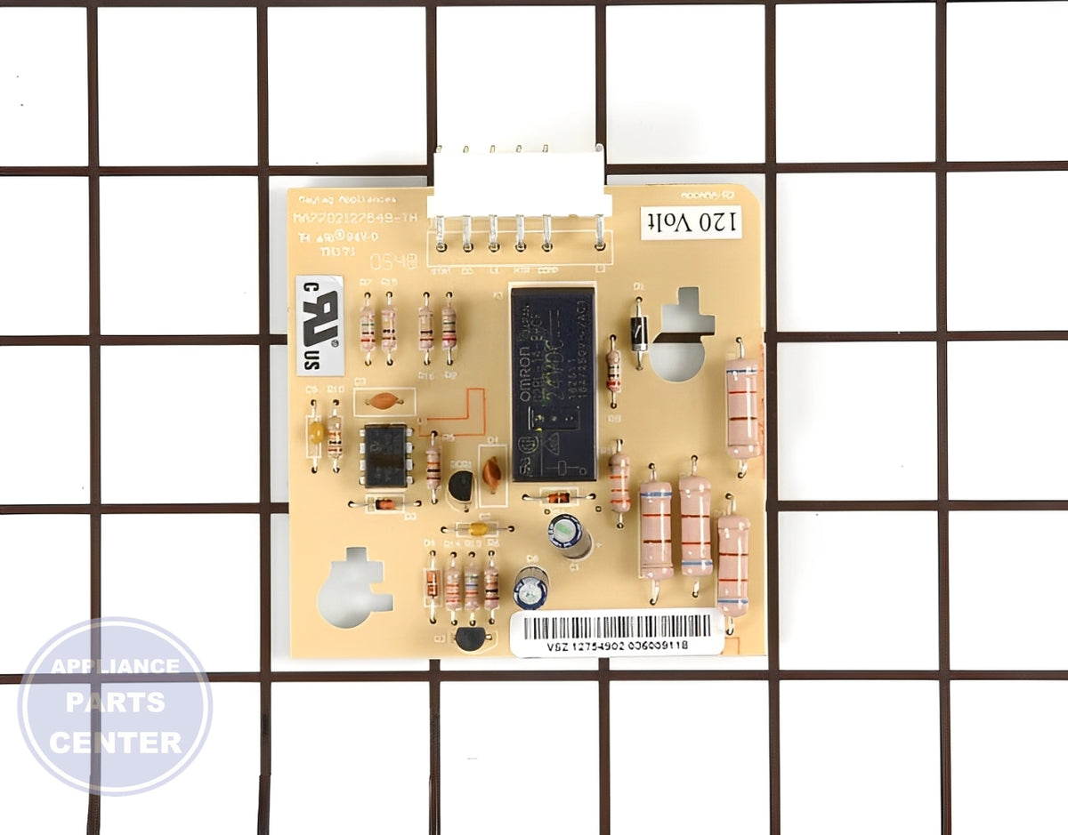 WHIRLPOOL REFRIGERATOR ELECTRONIC CONTROL BOARD W11227239 - Main view showing Circuit Board & Timer for various models