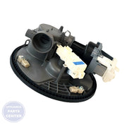 WHIRLPOOL DISHWASHER PUMP AND MOTOR W11230103 - Main view showing efficient water drainage for various WHIRLPOOL models