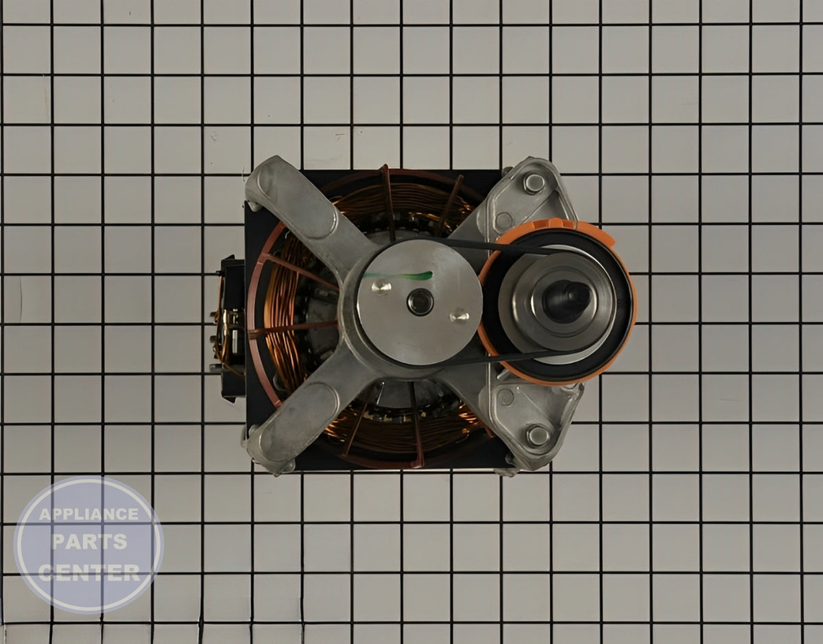WHIRLPOOL DRIVE MOTOR W11234001 - Installation in specific model showing key mounting points