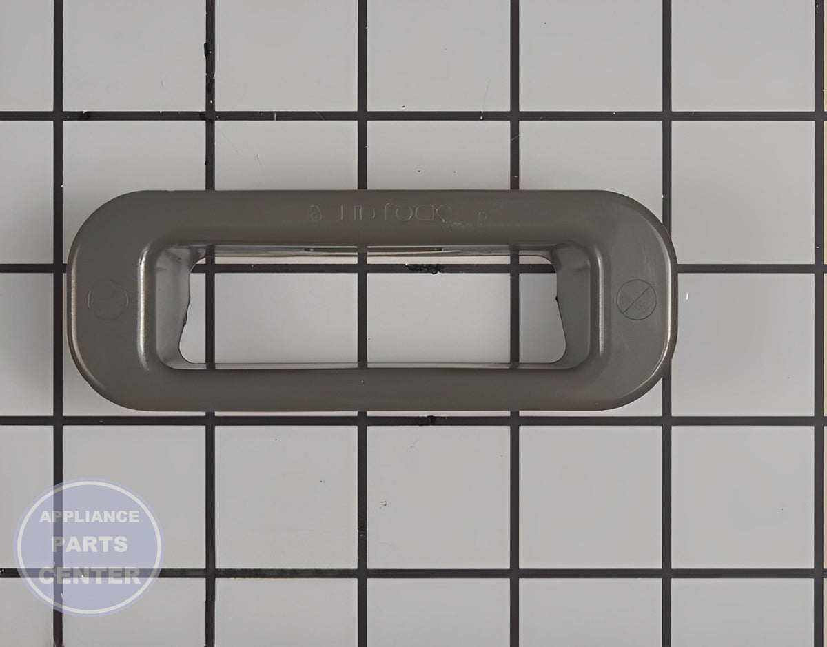 WHIRLPOOL BEZEL TRIM W11237158 - Installation in WPL Washing Machine showing secure mounting points