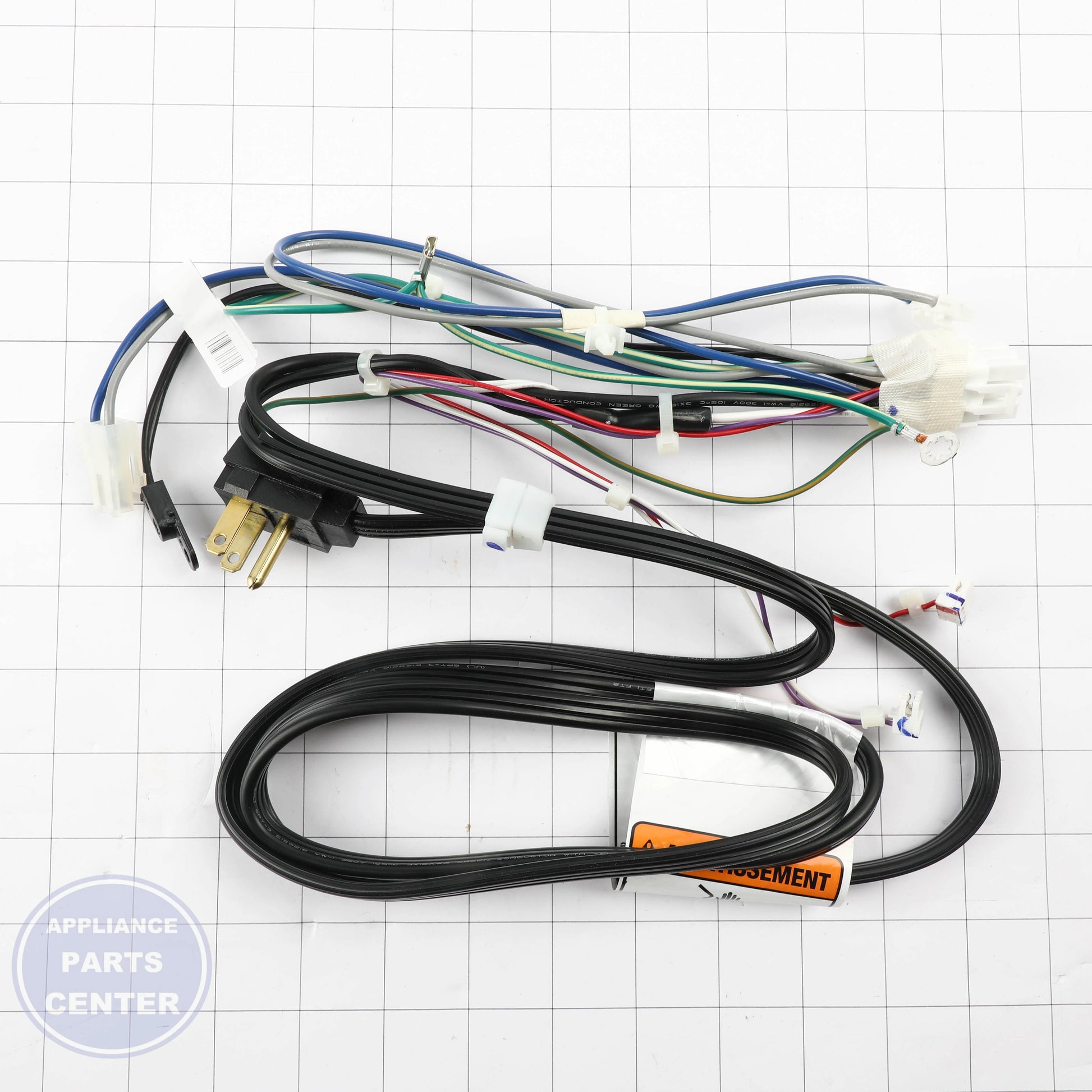 HARNS-WIRE W11241362 - Side view with 10-amp capacity