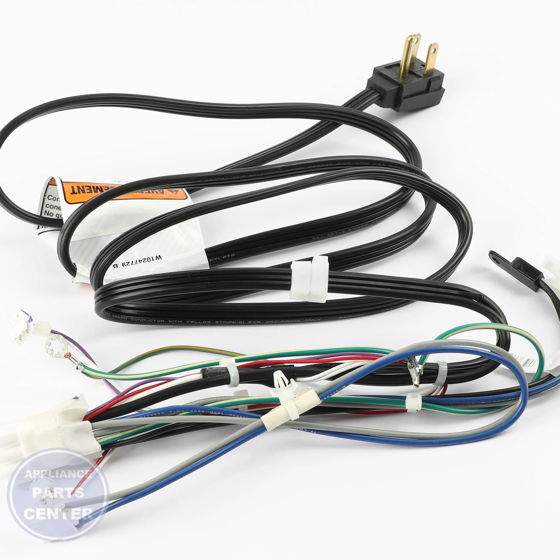 Whirlpool HARNS-WIRE W11241362 - Installation in W10577808 showing key mounting points