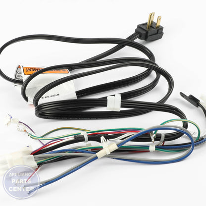 Whirlpool HARNS-WIRE W11241362 - Installation in W10577808 showing key mounting points