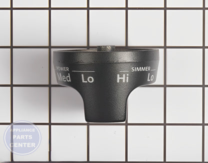 Control Knob W11244176 - Detailed view of precise technical details