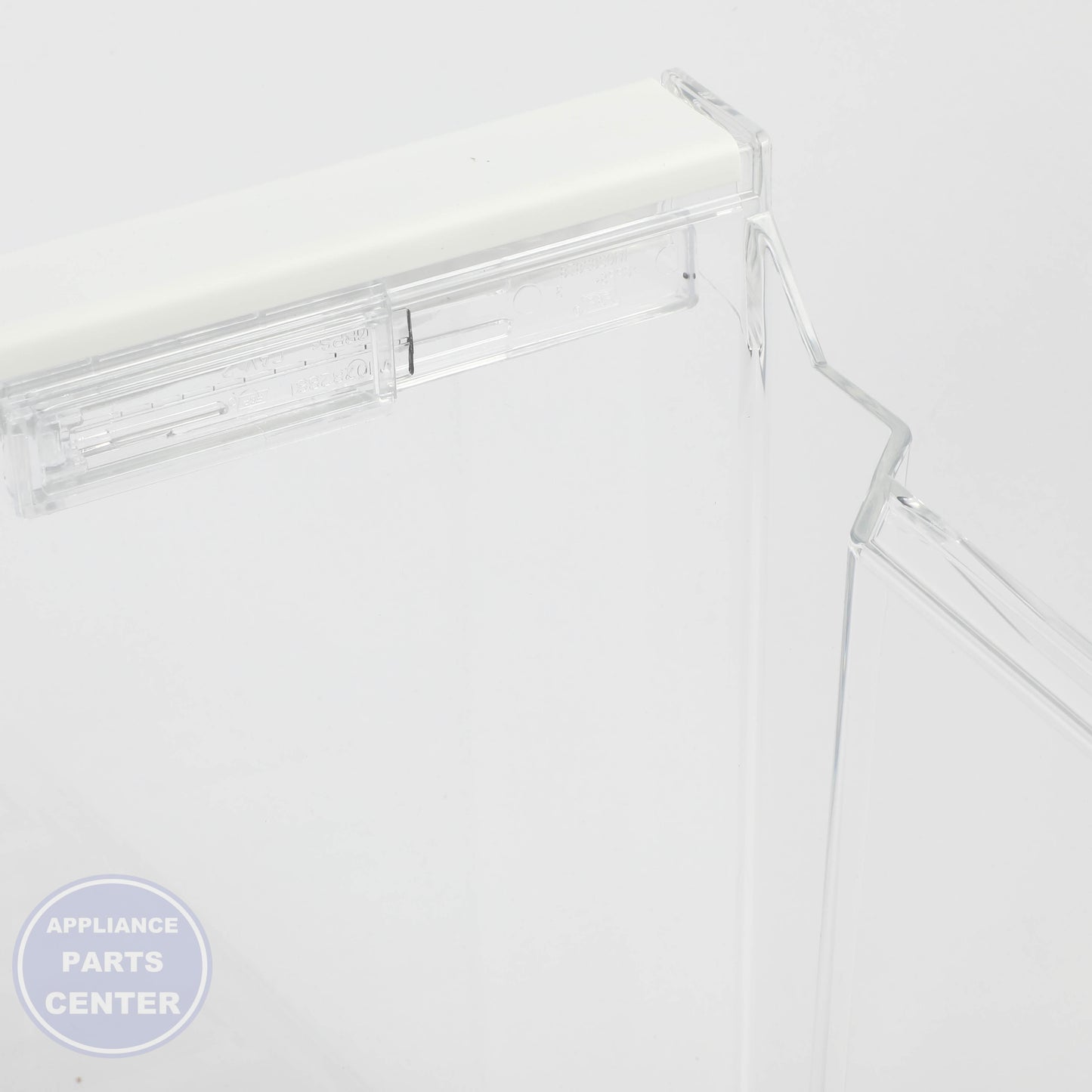 COVER W11244431 - Side view with precise measurements