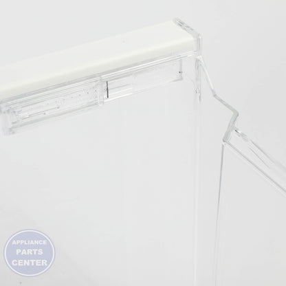 COVER W11244431 - Side view with precise measurements