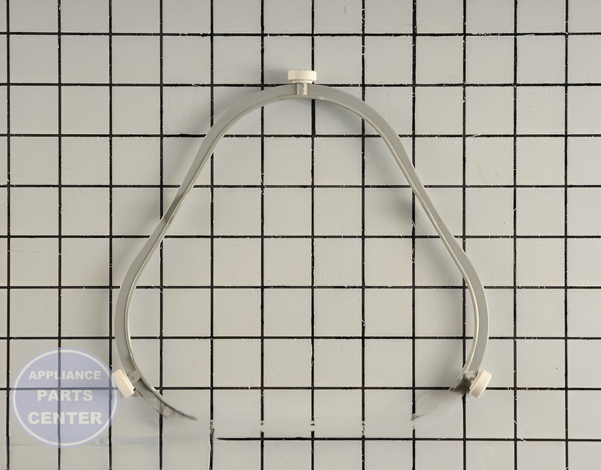 WHIRLPOOL GLASS TRAY SUPPORT W11252182 - Detailed view of glass tray support dimensions