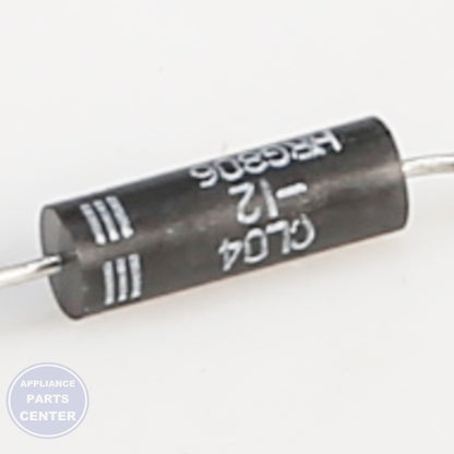 DIODE W11256462 - Side view with specific industry-standard specs