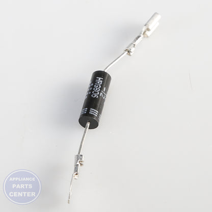 WPL DIODE W11256462 - Installation in specified model showing critical mounting points