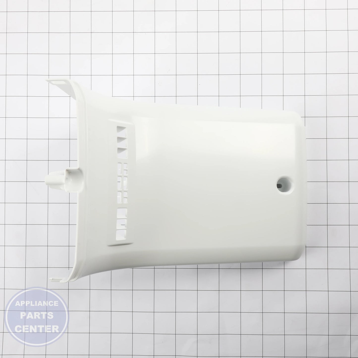 COVER W11256504 - Side view with precise measurements