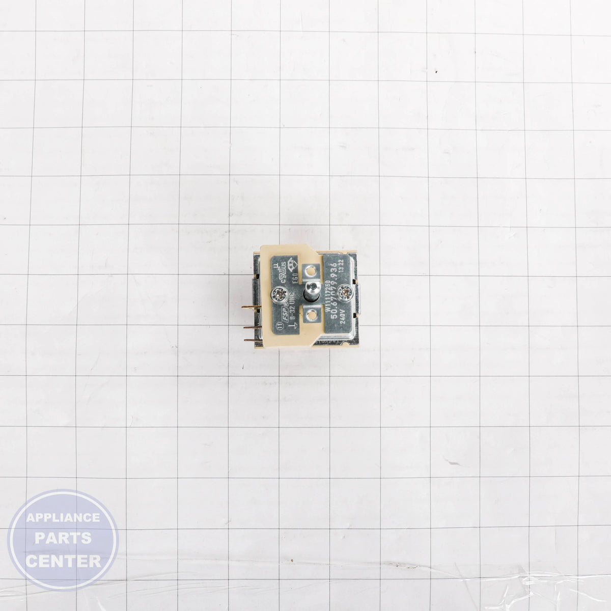 SWITCH-INF W11259362 - Side view with precise measurements and specifications