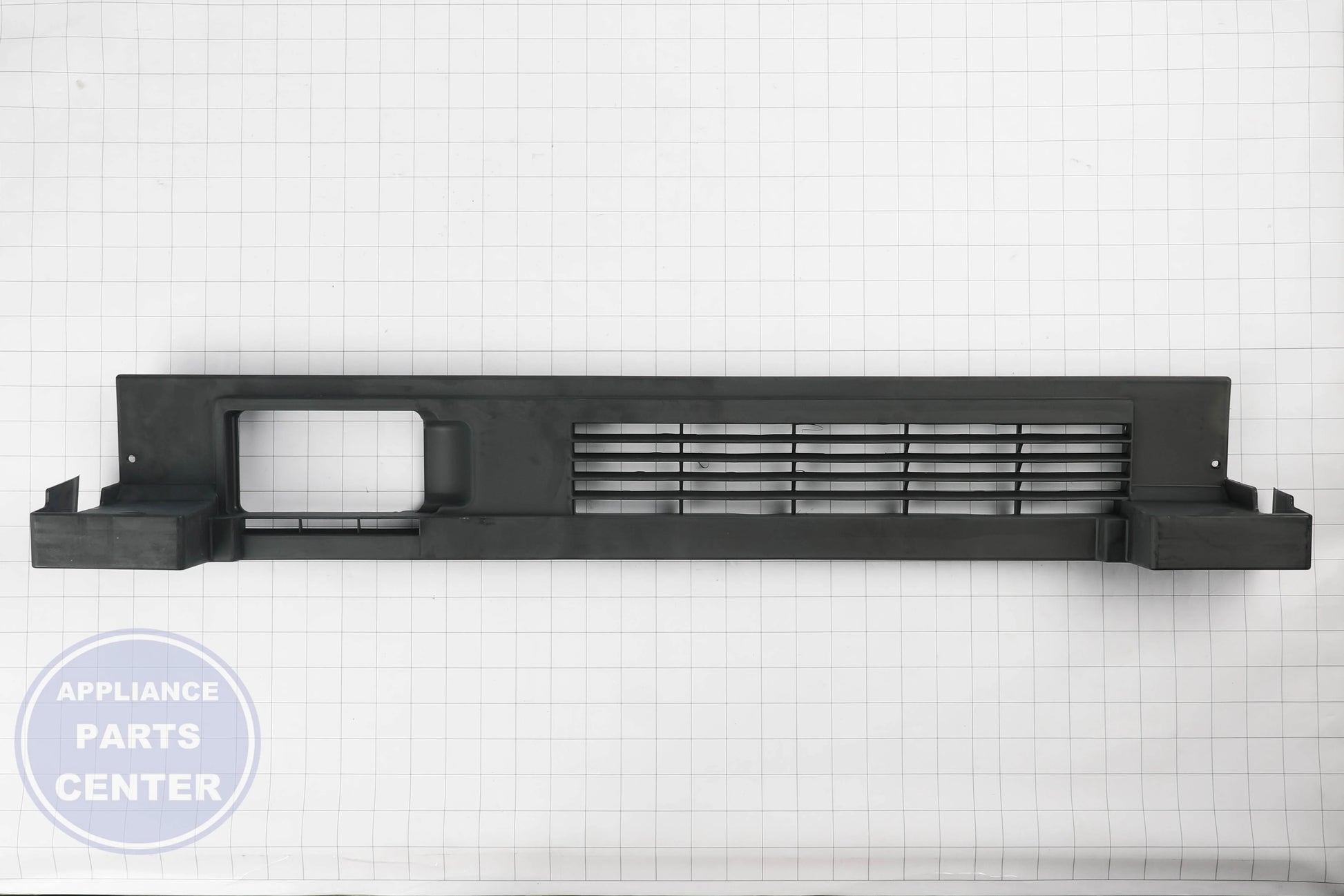 WPL GRILLE W11282556 - Installation in WPL Refrigerator showing grille mounting points