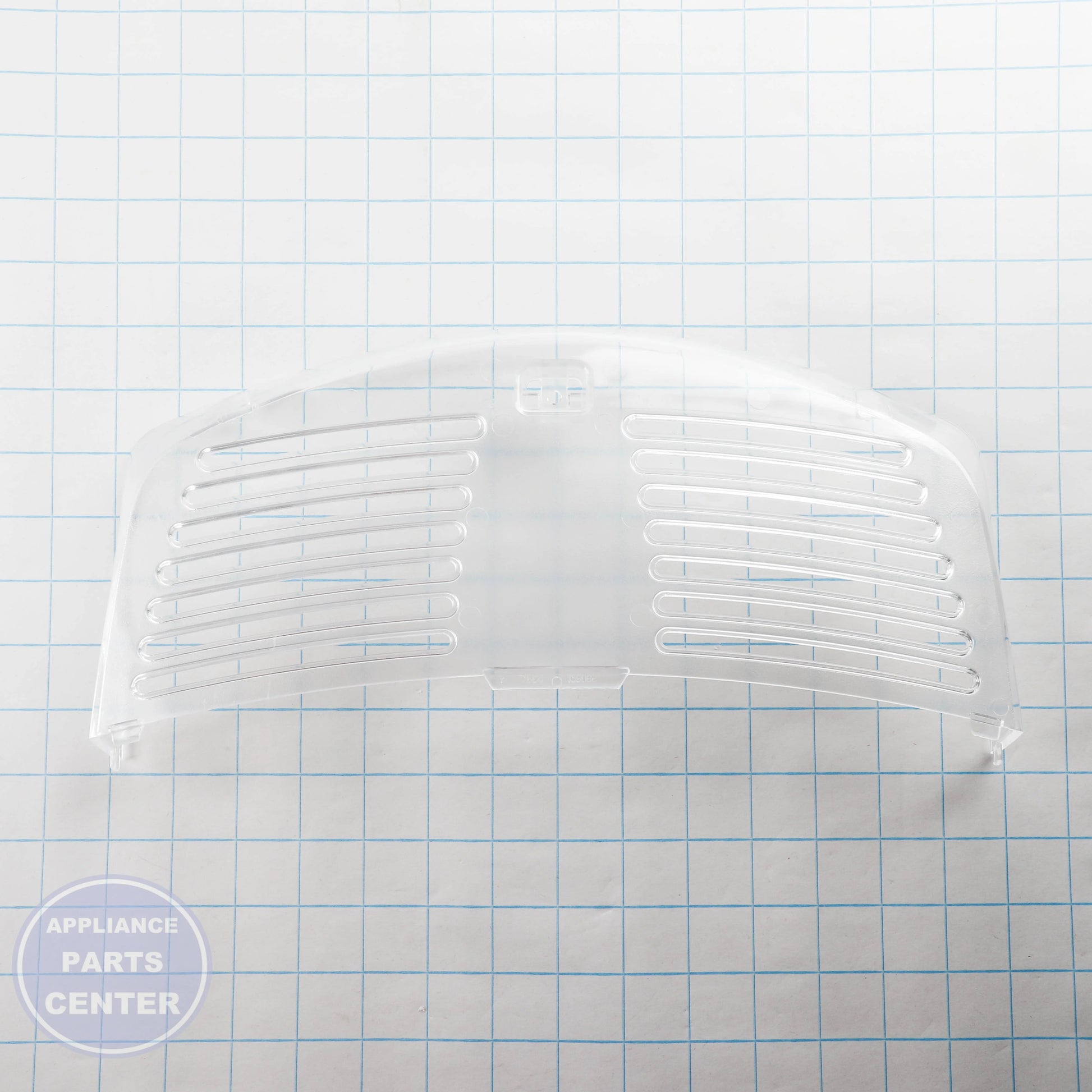 COVER W11284721 - Side view with precise measurements