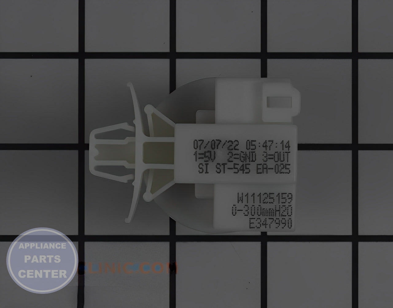 Whirlpool WHIRLPOOL WASHER WATER LEVEL SWITCH W11316246 - Main view showing precise water level control for Whirlpool models