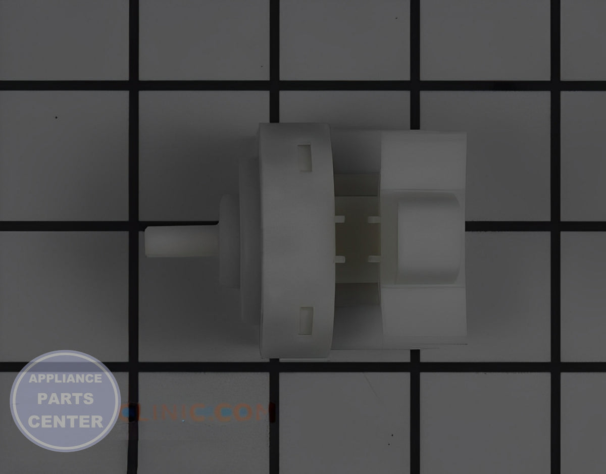 WHIRLPOOL WASHER WATER LEVEL SWITCH W11316246 - Side view with switch dimensions