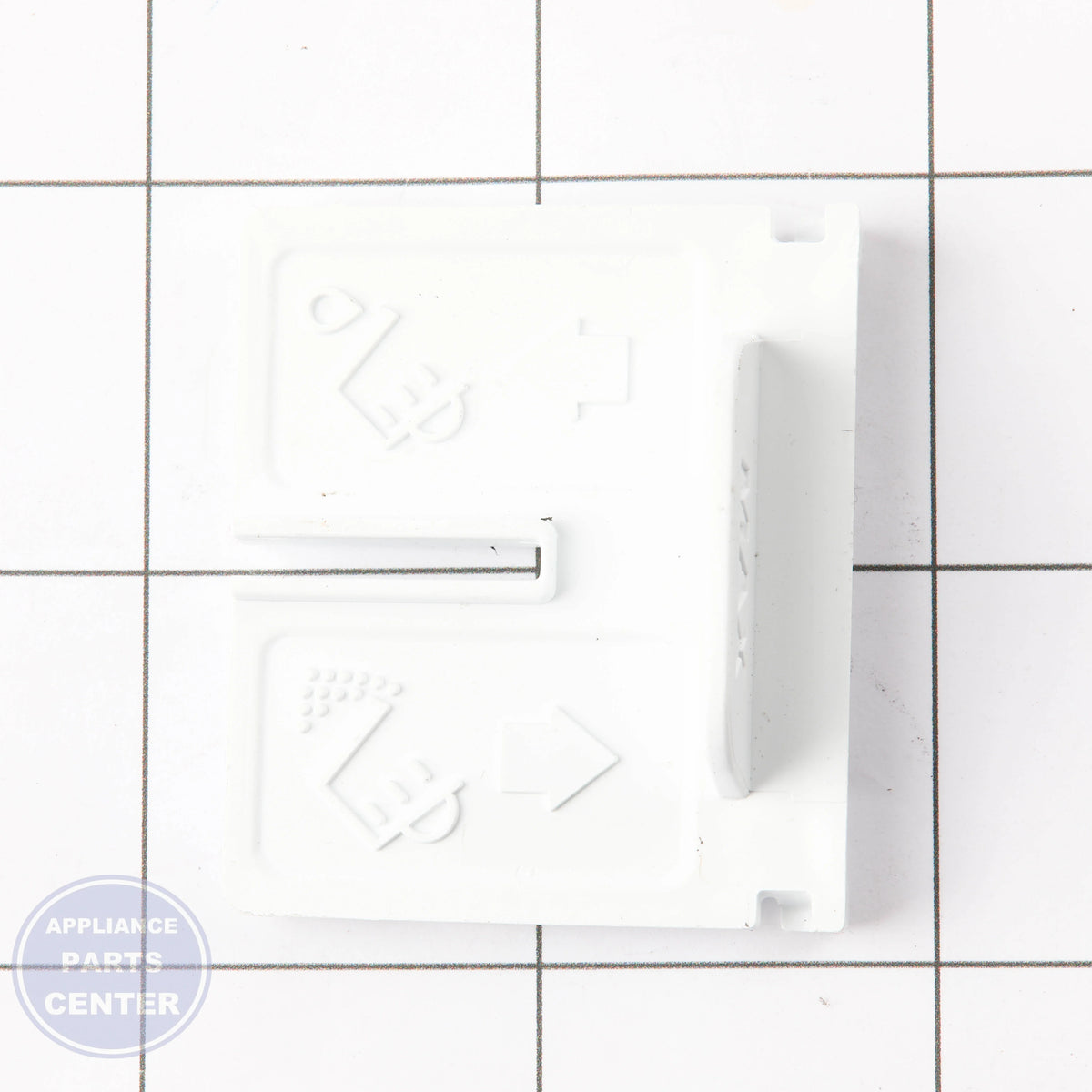WPL DIVIDER W11316603 - Installation in specific model showing mounting points