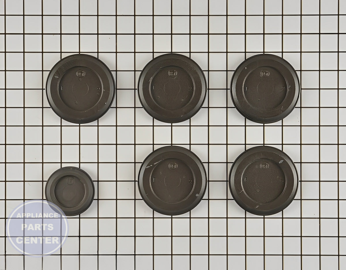 Maytag Jenn Air Surface Burner Base W11319224 - Main view showing 6-inch diameter for specified models