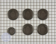 Maytag Jenn Air Surface Burner Base W11319224 - Main view showing 6-inch diameter for specified models