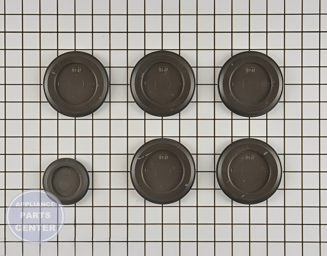 Maytag Jenn Air Surface Burner Base W11319224 - Main view showing 6-inch diameter for specified models