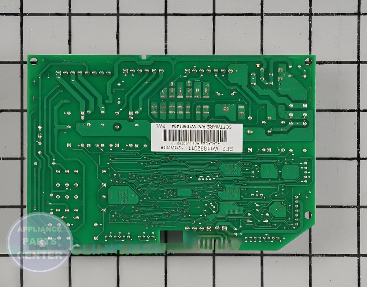 WHIRLPOOL REFRIGERATOR ELECTRONIC CONTROL BOARD W11333076 - Detailed view of timer settings
