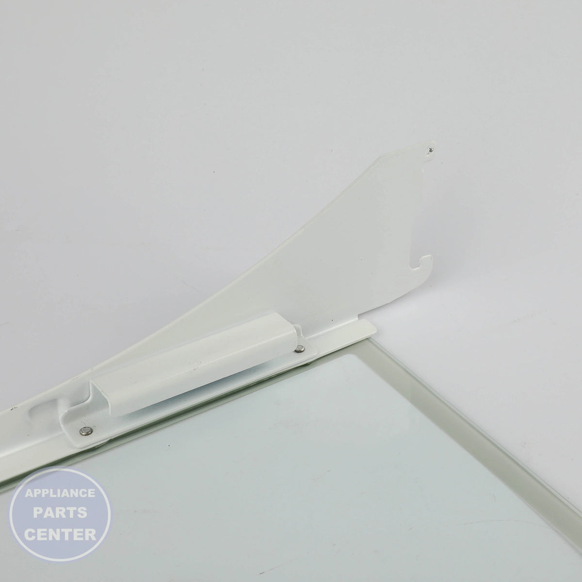 SHELF-GLAS W11336587 - Side view with 25 lbs capacity