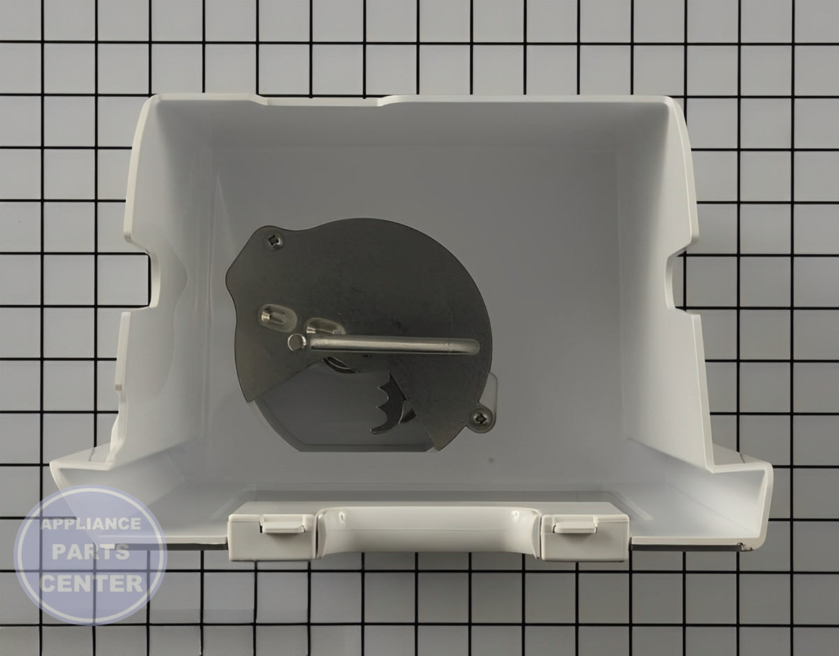 WHIRLPOOL REFRIGERATOR ICE CONTAINER W11347840 - Detailed view of ice maker specifications