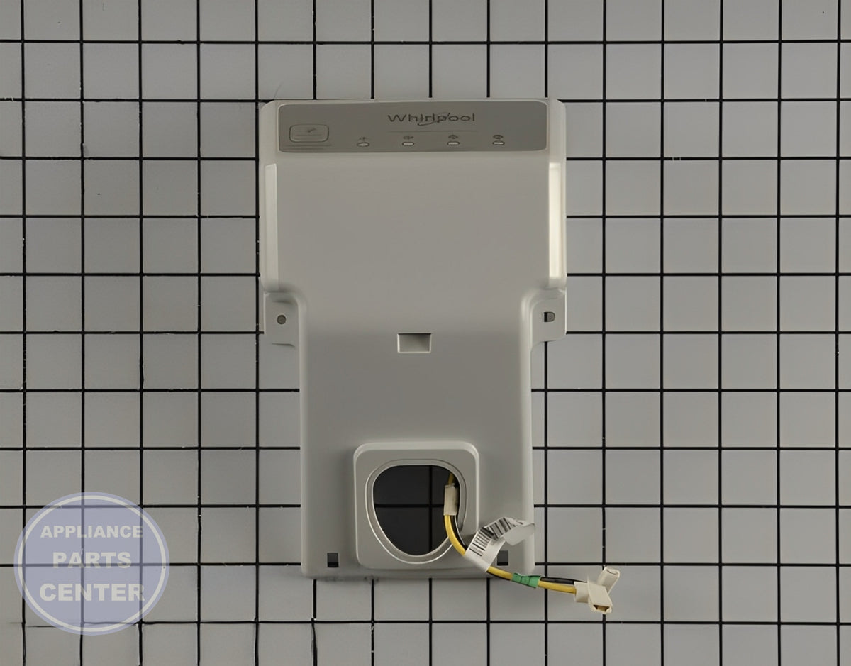 WHIRLPOOL REFRIGERATOR CONTROL BOX W11353813 - Installation in WPL Refrigerator showing key mounting points