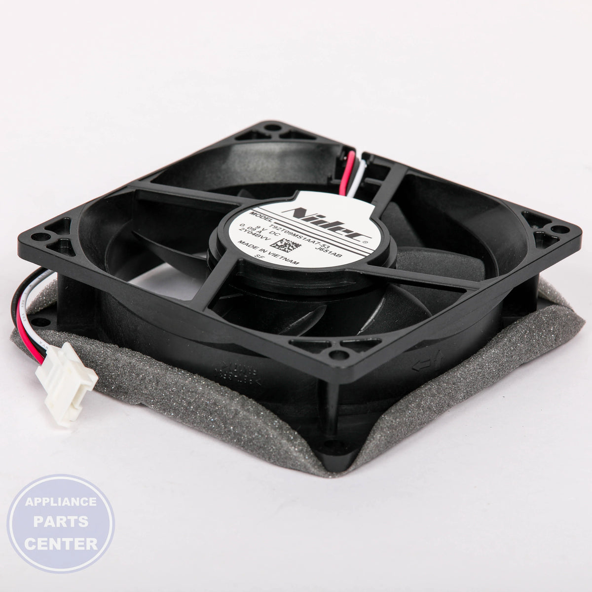 WPL MOTOR-EVAP W11360536 - Installation in specific model showing key mounting points