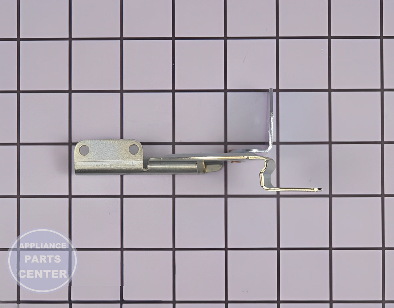 Maytag Whirlpool Dryer Door Hinge W11371722 - Main view showing sturdy construction for multiple models