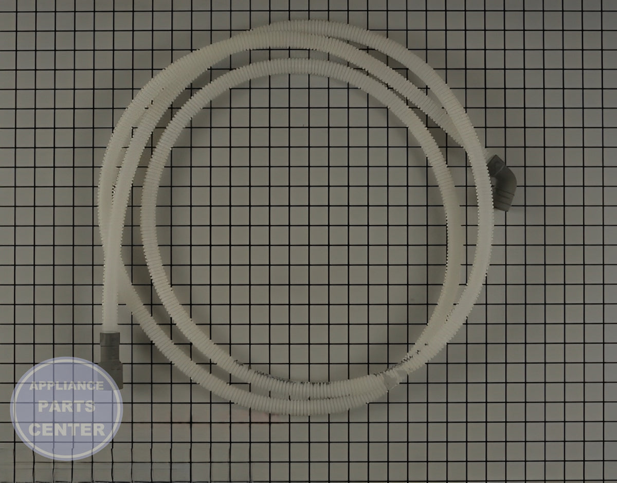 WHIRLPOOL DRAIN HOSE W11381654 - Main view showing sturdy construction for WHIRLPOOL Refrigerator and Dishwasher models