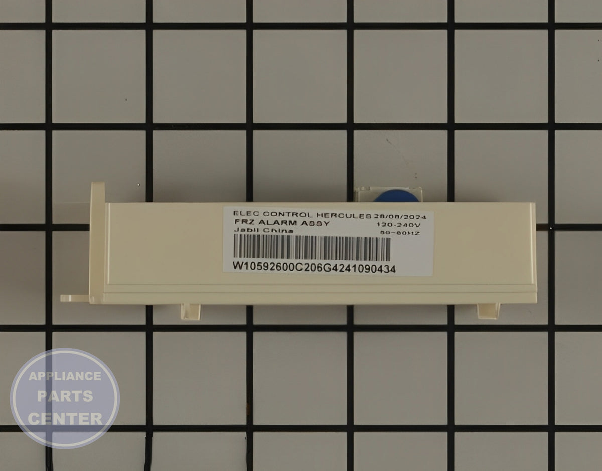 WHIRLPOOL USER CONTROL AND DISPLAY BOARD W11382528 - Detailed view of timer and control features