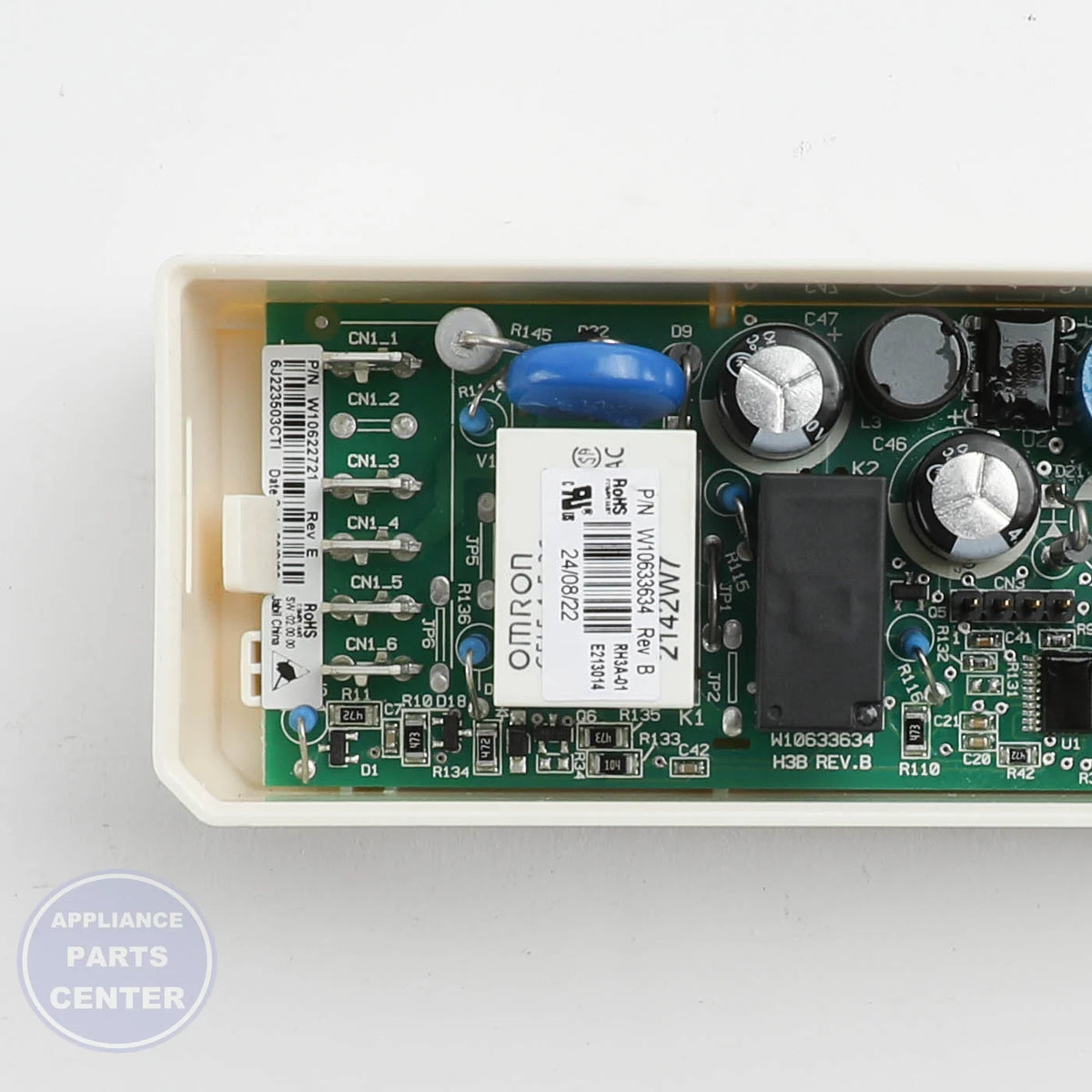 WPL CNTRL-ELEC W11382530 - Installation in WPL model showing mounting points