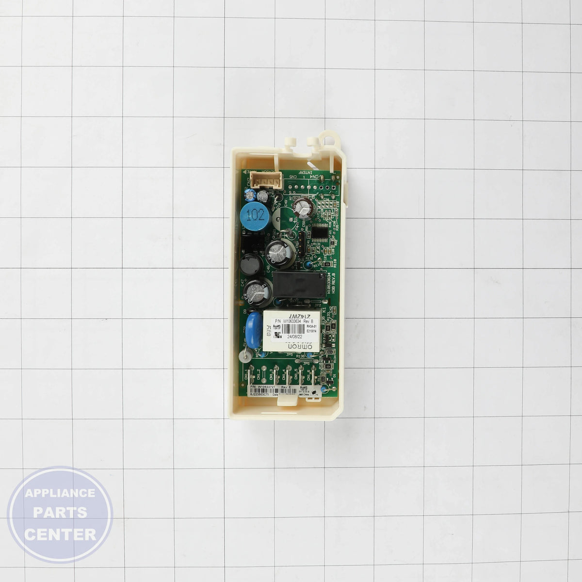 WPL CNTRL-ELEC W11382530 - Installation in WPL model showing mounting points