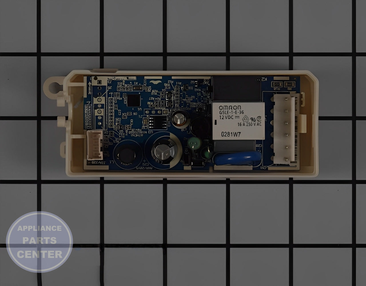 Whirlpool Control Board W11387533 - Installation in specific model showing key mounting points