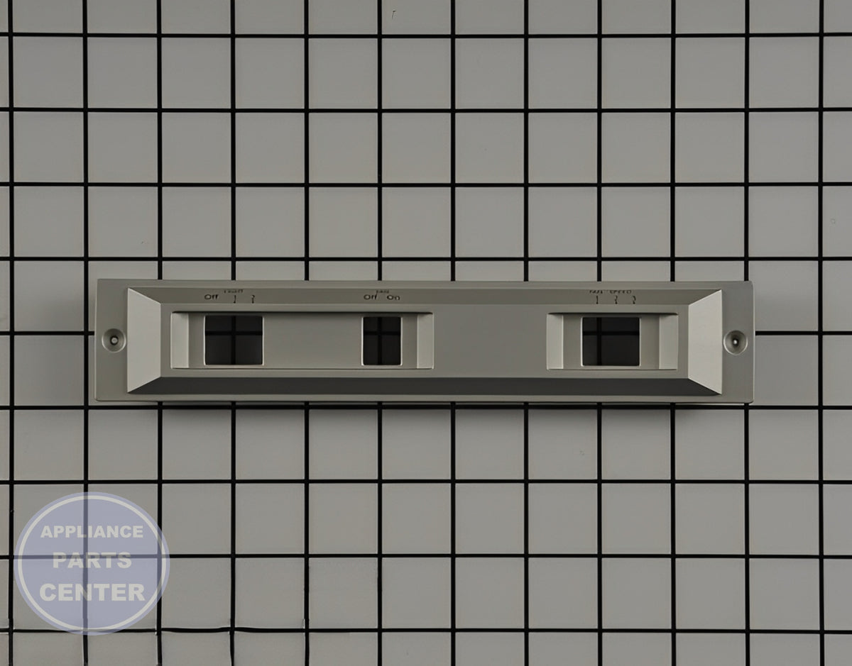 Whirlpool WHIRLPOOL RANGE HOOD CONTROL PANEL W11387938 - Main view showing precise control functions for various Whirlpool models