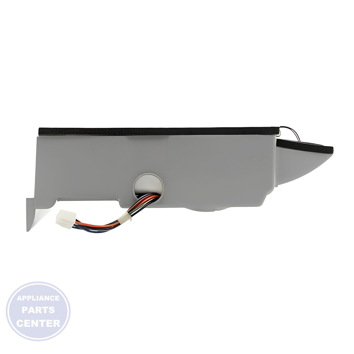 WHIRLPOOL EVAPORATOR FAN MOTOR W11395558 - Installation in Whirlpool model showing key mounting points