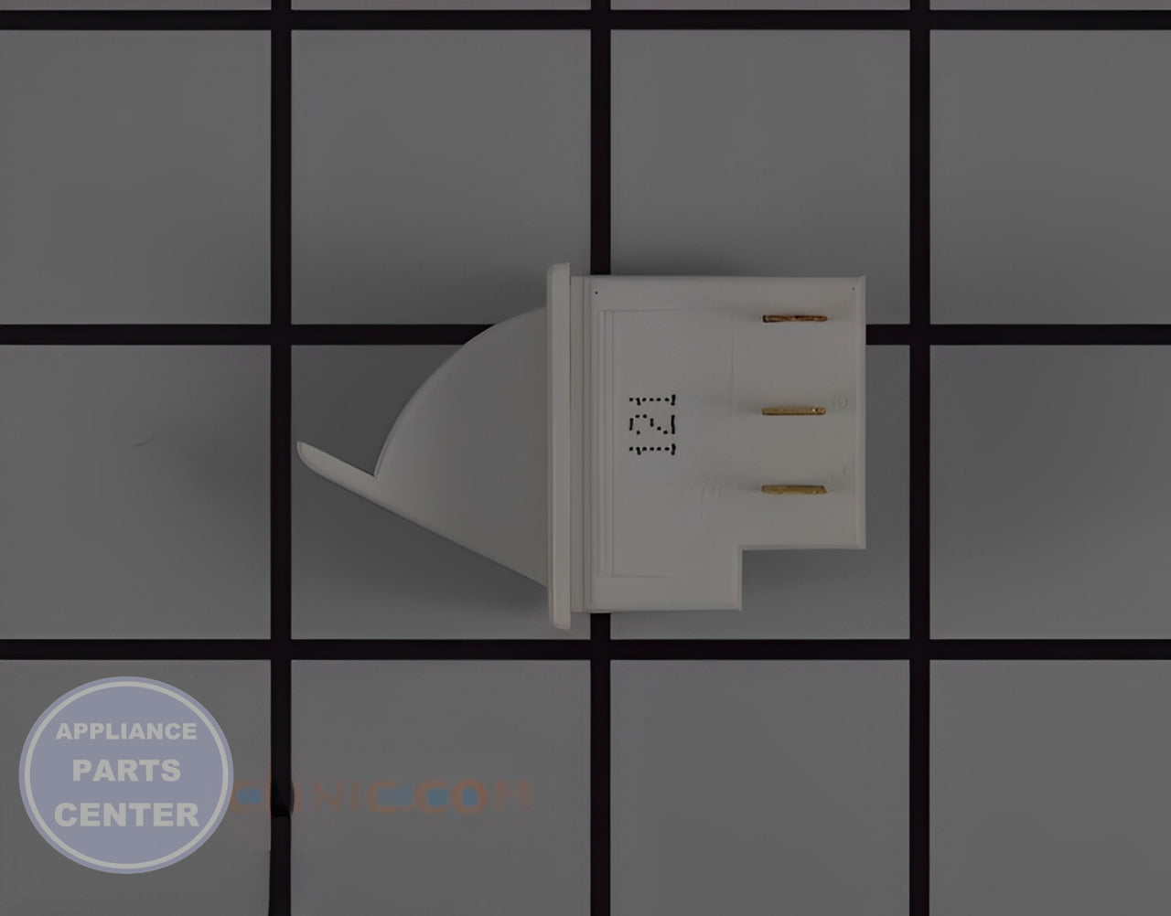 WHIRLPOOL REFRIGERATOR ROCKER SWITCH W11396033 - Installation in WHIRLPOOL model showcasing key mounting points
